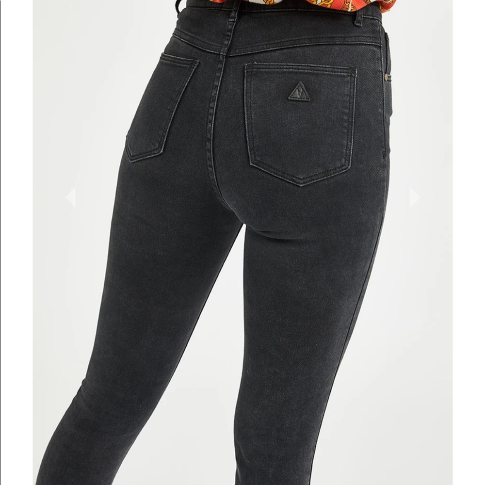 Abrand Jeans High Skinny Ankle Basher- Graphite